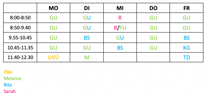 Stundenplan GS I_25_26